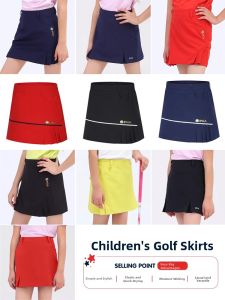 PGM | Váy Golf Bé Gái Mùa Thu Có Quần An Toàn