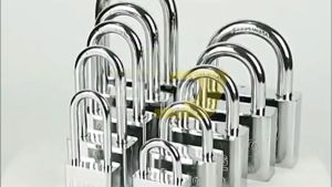 Stainless Steel Heavy-Duty Padlock Security Anti-Stealing Household Door Lock 20-60mm