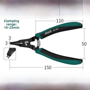 Miniature Mini Spring Winding Keyless Screwdriver High Carbon Steel Material for Internal And External Use