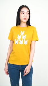 Forest CNY Rabbit "Bunny" Printed Round Neck Tee - 822250