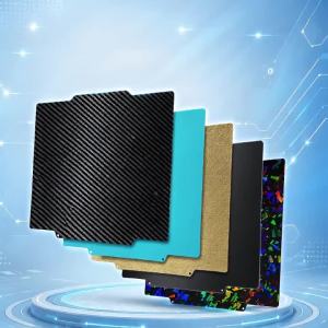 begrint | Mặt Bàn In Thép Lò Xo 256x256mm Hai Mặt Phủ PEI PET PEO Tương Thích Với Máy In 3D Flashforge Creator 5 Và Creator 5 PRO