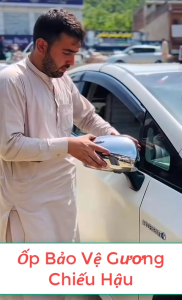 Ốp Gương CRV 2018 2019 2020 2021 2022 ( Bản Hở Đèn ) - Ốp Bảo Vệ Gương Honda CRV