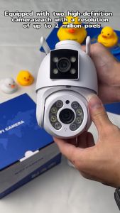 CCTV V380 Pro Kamera CCTV Luar Ruangan 1080P HD IP66 Kamera CCTV Tahan Air Penglihatan Malam Inframerah 360 ° Kamera CCTV Jaringan Nirkabel