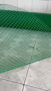 Mặt Lưới Sắt Bọc Nhựa Xanh Mắt Lưới Rộng 12cm Cho Cage Thú Vịt Gà - Chất Lượng Cao