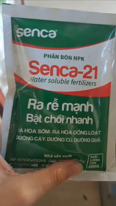 (Gói 100gr) Phân Bón Rễ NPK SENCA-21 - Ra rễ mạnh bật chồi nhanh