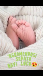 Sepatu Bayi Perempuan Prewalker Shoes Sepatu Bayi Sneaker Usia 1-12 Bulan Casual Trendy Kekinian Modern Murah Bisa COD Bayar Di tempat