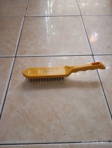 sikat kawat baja gagang pembersih kerak