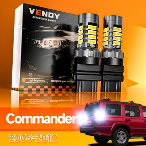 2pcs For Jeep Commander XK XH 2005-2010 LED Reverse Light Backup Lamp 2006 2007 2008 2009 Canbus Accessories