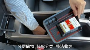 Proton S70 Car Accessories Armrest Box Storage Central Storage Coin Card Kotak Organizer Compartments S70 coin card
