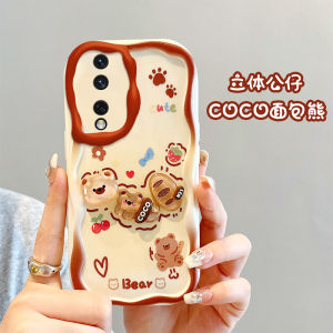 for Oppo Reno8pro + Stereo Cartoon Cream Doll Phone Case Reno 7 6 5 4SE with Cute Carrying Strap Realme V13 V11 V5 K9 New Arrival Phone Case Factory