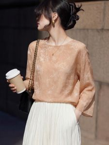 AEJUONOS | Gentle Style Long Sleeve Blouse for Summer