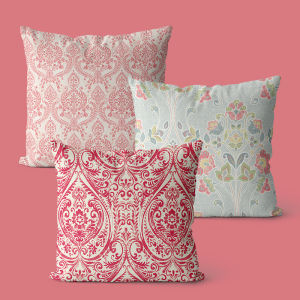 Ghế Sofa Phong Cách Châu Âu Sang Trọng Nhẹ Áo Đệm Ghế Sofa Phòng Khách Đệm Đầu Giường Màu Hồng Đệm Lưng Đệm Siesta Văn Phòng