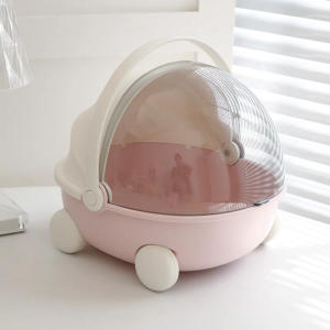 Portable Cotton Doll Bed 10/15/20cm Labubu Miniature Dollhouse Furniture Doll Crib Car Dustproof Playroom Props Unbranded