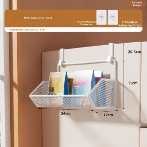 Wall-Mounted Multifunctional Multi-Layer Kitchen Storage Shelf