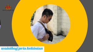 Waist Bag Pria Youth Casual / Tas Selempang Pria Youth Korea