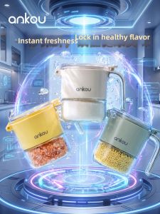 Ankou | Glass Airtight Moisture-proof Spice Bottle