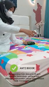 Monalisa Sprei Waterproof QUEEN Size Uk.160x200 cm