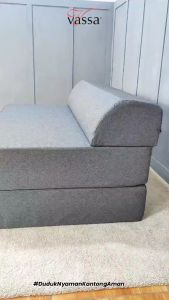 Sofabed Trifold Vassa & 2 in 1 Minimalis: Solusi Ruang Terbatas