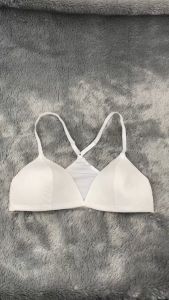 Bra Wanita Tanpa Kawat Busa Tipis Full CUP Putih  Pakaian Dalam Underwer HM767WHT