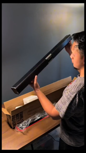 TV Speaker Wireless Bluetooth 5.0 Smart TV Soundbar Audio Wireless Home Surround Stereo Sound Bar (30W)