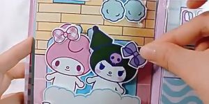Mamibayi Mainan Quiet Book Sanrio Busy Buku Aktivitas Bayi