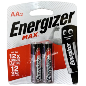 Energizer MAX Premium AAA Batteries - Reliable Power for Low-Drain and High-Drain Devices 2 Pack Up to 12x Longer Lasting 12-Year Shelf Life