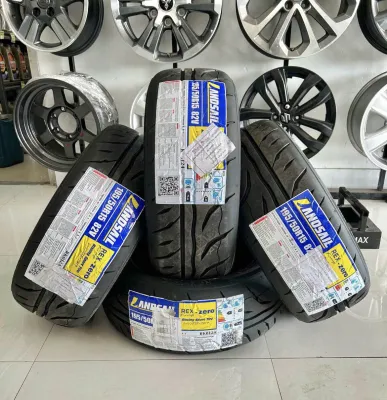 195/50R15 LANDSAIL RK-zero ยางใหม่กริ๊ปปี26🇹🇭ราคาโปร4เส้น✅แถมจุ๊บลมยางแท้🔥มีรับประกันนาน2ปีหรือ50000กิโล⭐️✅