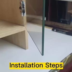 Single Double Glass Lock with Key Showcase Push Sliding Locks Zinc Alloy Display Cabinet Door Lock