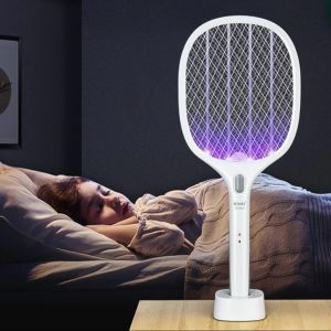 PERALATAN PEMBASMI SERANGGA RAKET NYAMUK YANG DI LENGKAPI BATERAI LITHIUM INSECT KILLER RAKET NYAMUK 2 IN 1| KUALITAS CANGGIH DAN EFEKTIF| DAPAT DI GANTI KABEL CHARGER