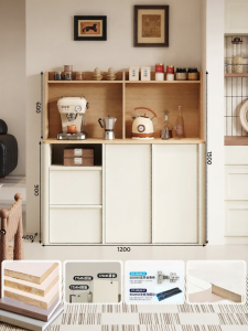 PAMEDI | Customizable Eco-friendly ENF Cassia-wood Sideboard