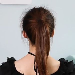 Multi Size Sponge Black Hair Styling Donut Bun Curler Maker Ring Magic Foam Donut Twist Tool Hair Clip