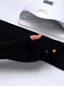 Sarung Tangan Anti Lampu UV & Manicure Glove Kuku Led