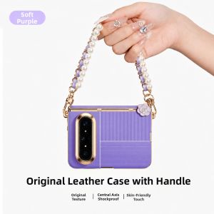 HANNUO | Stylish Tassel Shockproof Case for Puramax Full-body Original Leather Design