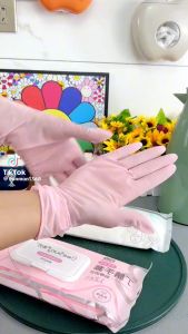 Găng Tay Cao Su Làm Bếp Rửa Chén Bát Hộp 30 Chiếc Tiện Lợi - Freeship