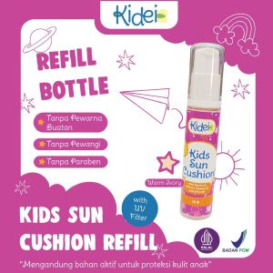 Kidei Kids Sun Cushion - Cushion Foundation Bedak Anak Dengan UV Filter