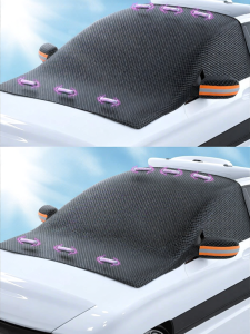 Sunproof Heat Insulation Car Visor Magnetic Sun Shade