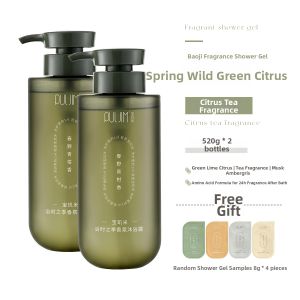 Rice Amino Acid Clean Moisturizing Long-lasting Fragrance Body Wash 520g
