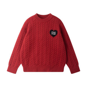 MUCMUKN | Anti-pilling Merino Wool Blend Childrens Sweater