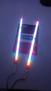 LAMPU ALIS SLIM FLEXYBLE RGB SEN RUNNING FLASH STRUBO UKURAN 30CM WATERPROOF HARGA SEPASANG