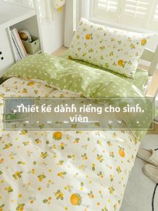 ANGPU | Bộ Đồ Chăn Ga Gối Sáu Mảnh Cotton Sạch 100%