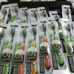 Set 5 Bàn Chải Đánh Răng HÀN QUỐC BOSSI Than Tre Hoạt Tính Lông Mềm H143