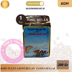 Kopi Liong Bulan 200gr Tanpa Gula Kopi Legendari Khas Bogor Kopi Murah Bogor Kopi Enak Tanpa Begah