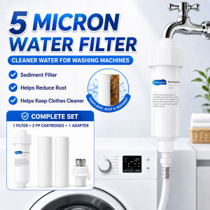 Water Filter Washing Machine Water Filter Water Filter Dispenser Faucet Water Filter Water Purifier Water Filter For Faucet Universal Sediment PP Cotton Filter Purifier Shower Head Prefilter