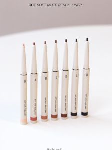 Long-Lasting Waterproof Sweat-Resistant Brown Eyeliner Gel Pen 3CE New Model Sleeping Caterpillar Pen for Women