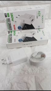 Charger untuk Oppo A2X 180W Super Vooc Fast Charger Batok + Cable Support Fast Charger