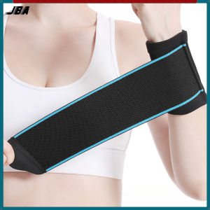 JBA สายรัดข้อมือ สายรัดข้อมือกีฬา 2Pcs ผ้าพันแผลยืดหยุ่นสูง ระบายอากาศและป้องกันการลื่น บรรจุ การป้องกันข้อมือ