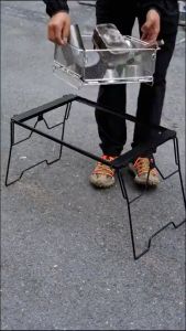 ตะแกรง IGT Campingmoon พับเก็บได้