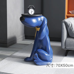 Large Dog Floor Ornaments Large Tray Living Room Entrance TV Cabinet next to Decorations Housewarming Gifts