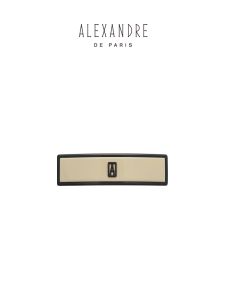 Christmas Gift ALEXANDRE DE PARIS Paris Messenger 6cm Hair Clip Tail Clip Fashionable Hair Accessories Elegant Hair Grips