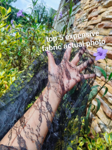 Lace cover up dress round lettuce neck line summer cover up Large-3xl (Lace)